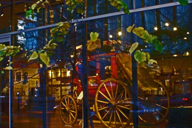 Stagecoach at Wells Fargo Museum