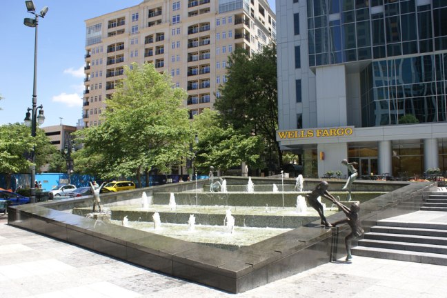 Two Wells Fargo Plaza, a playful sort of place.