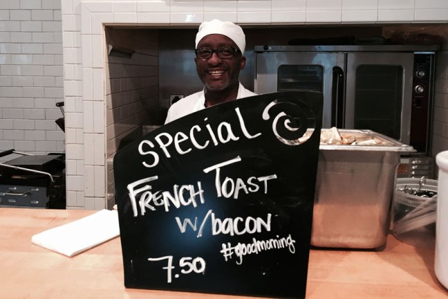 The good morning special at Dean and Deluca in Uptown Charlotte