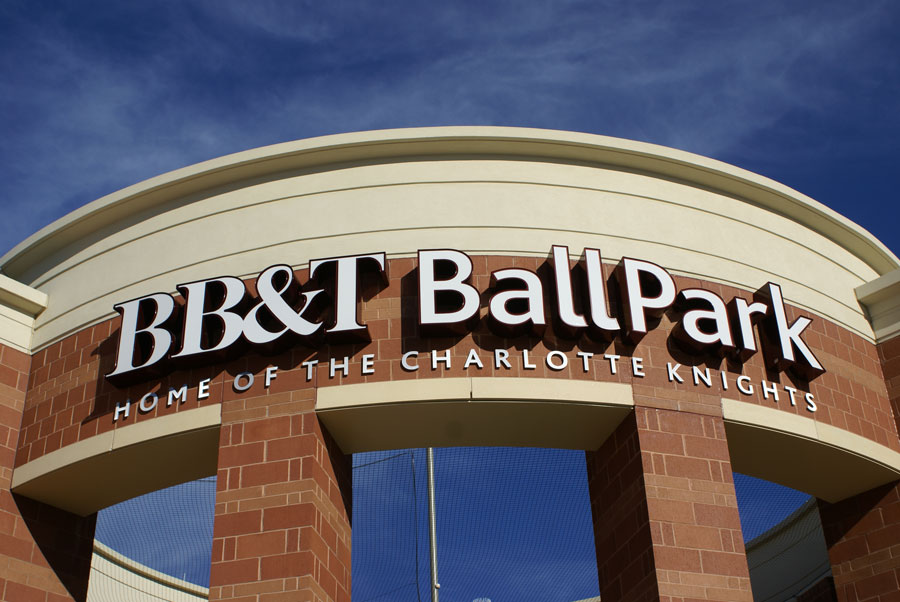 The BB&T BallPark in Uptown Charlotte