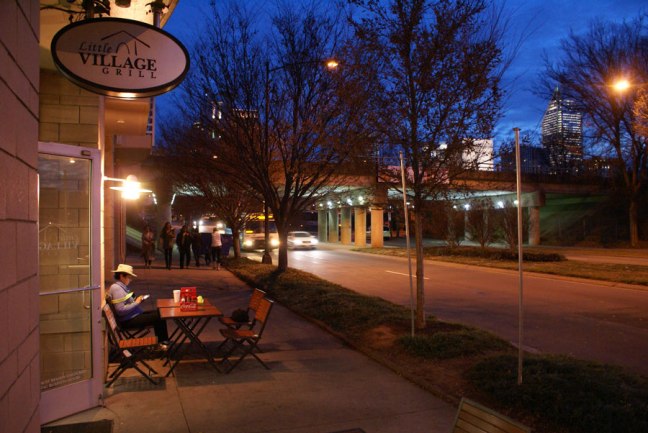 The Little Village Grill near Uptown Charlotte