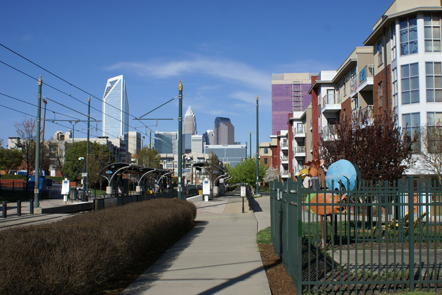 Chicken art in the Southend near Uptown Charlotte